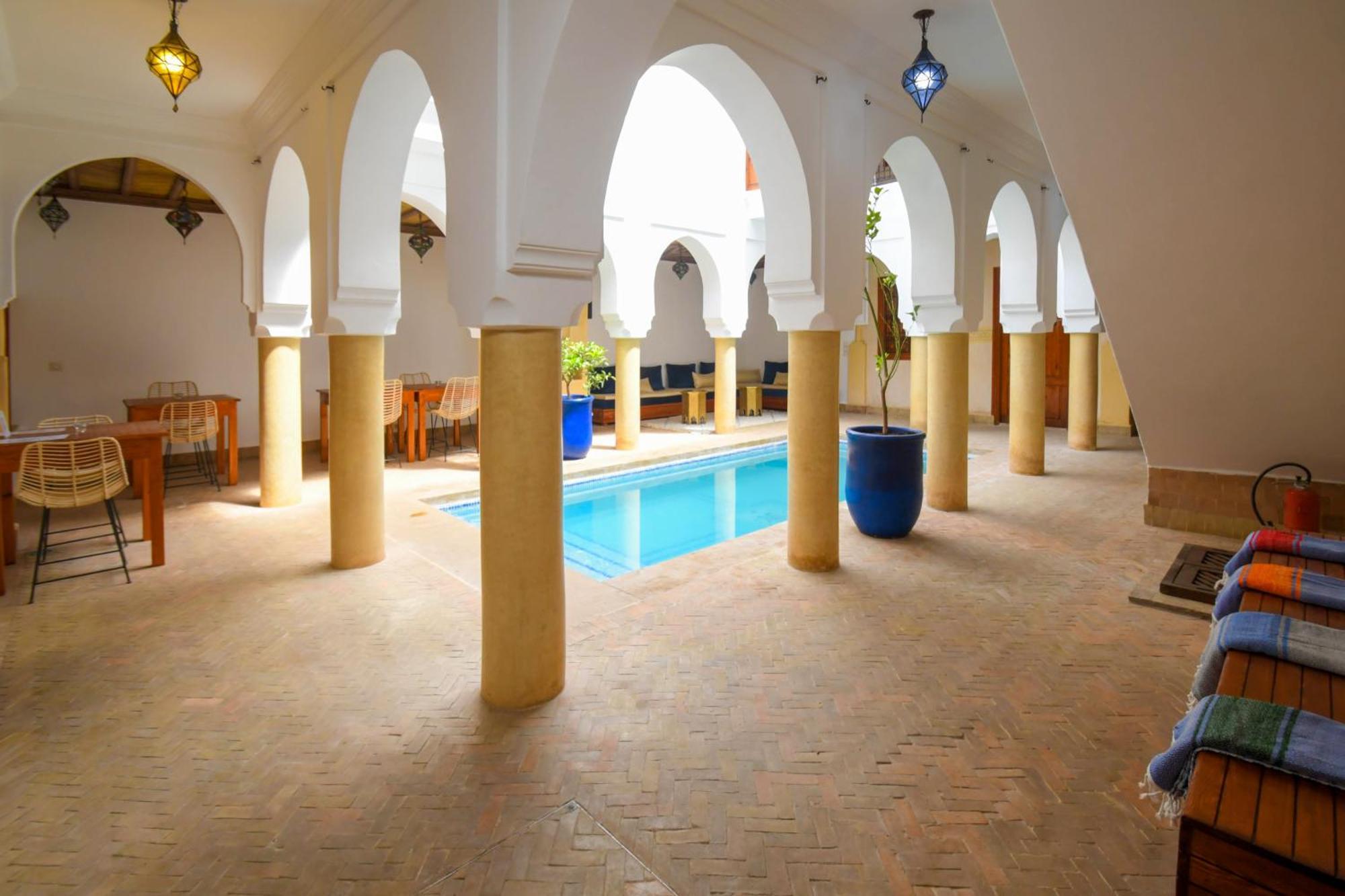 Riad Berenssi مراكش المظهر الخارجي الصورة