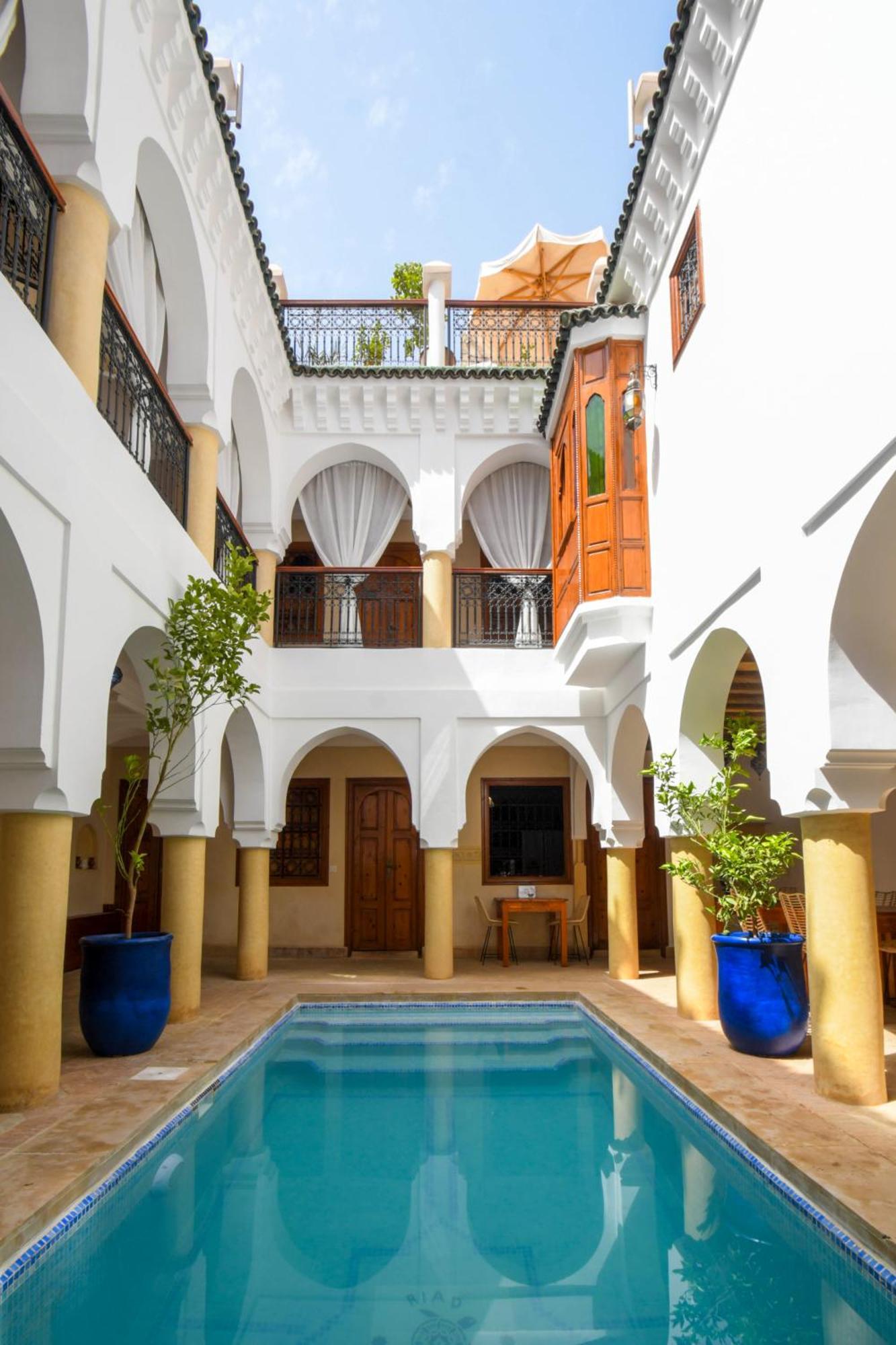 Riad Berenssi مراكش المظهر الخارجي الصورة