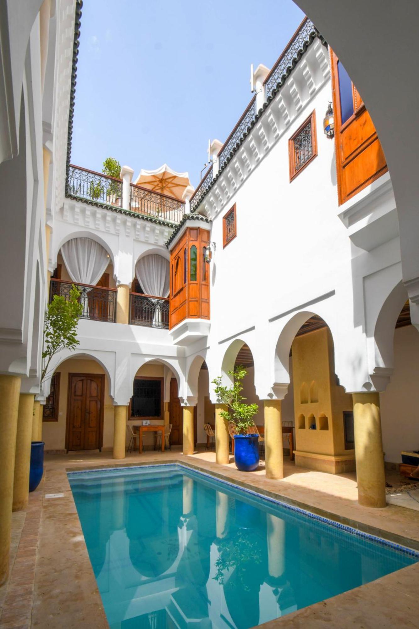 Riad Berenssi مراكش المظهر الخارجي الصورة