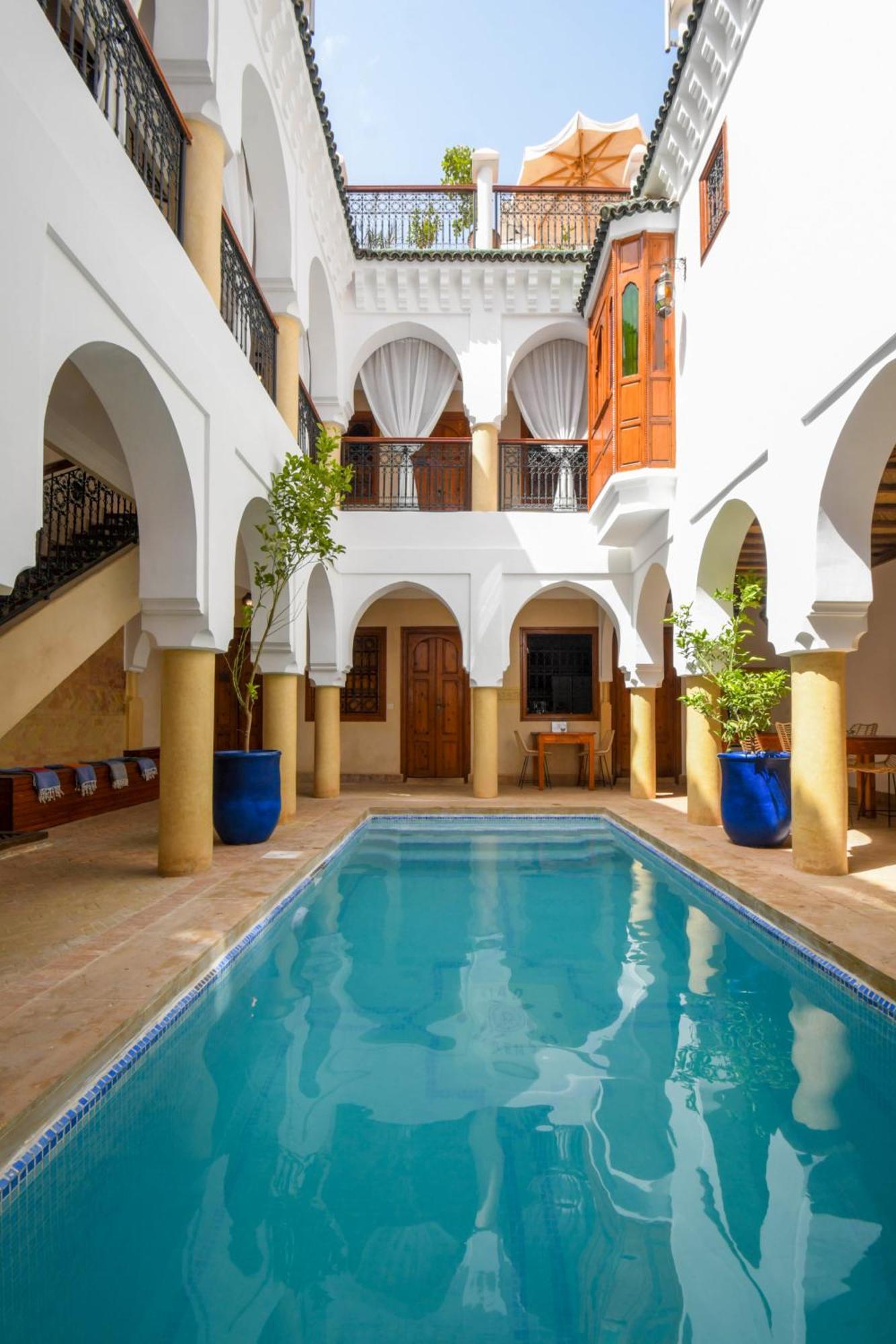 Riad Berenssi مراكش المظهر الخارجي الصورة