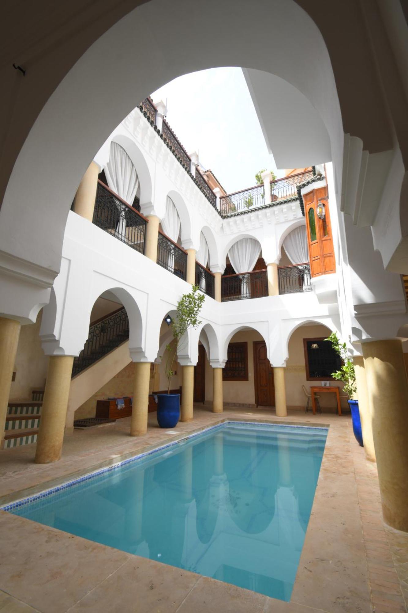 Riad Berenssi مراكش المظهر الخارجي الصورة