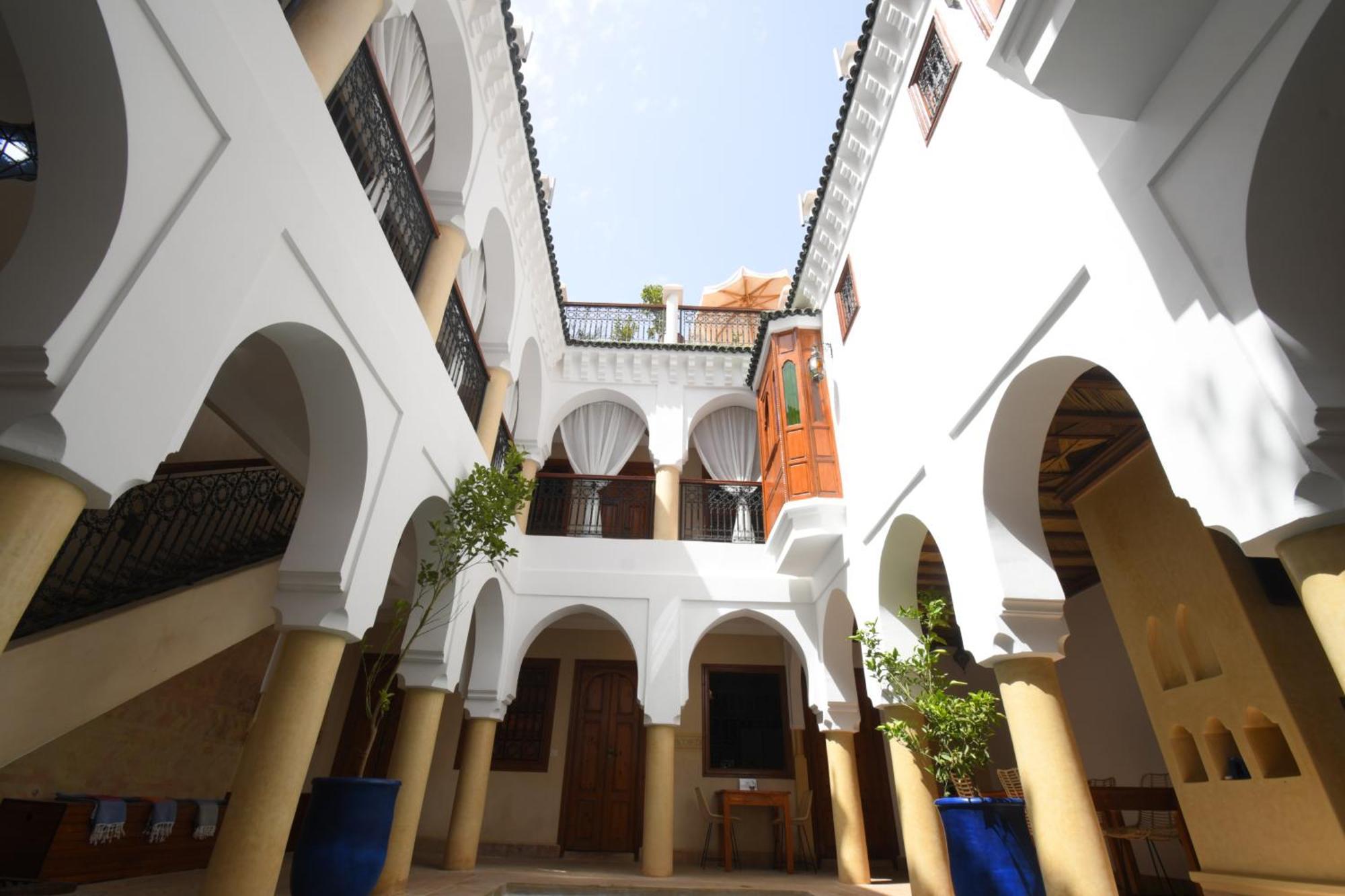 Riad Berenssi مراكش المظهر الخارجي الصورة