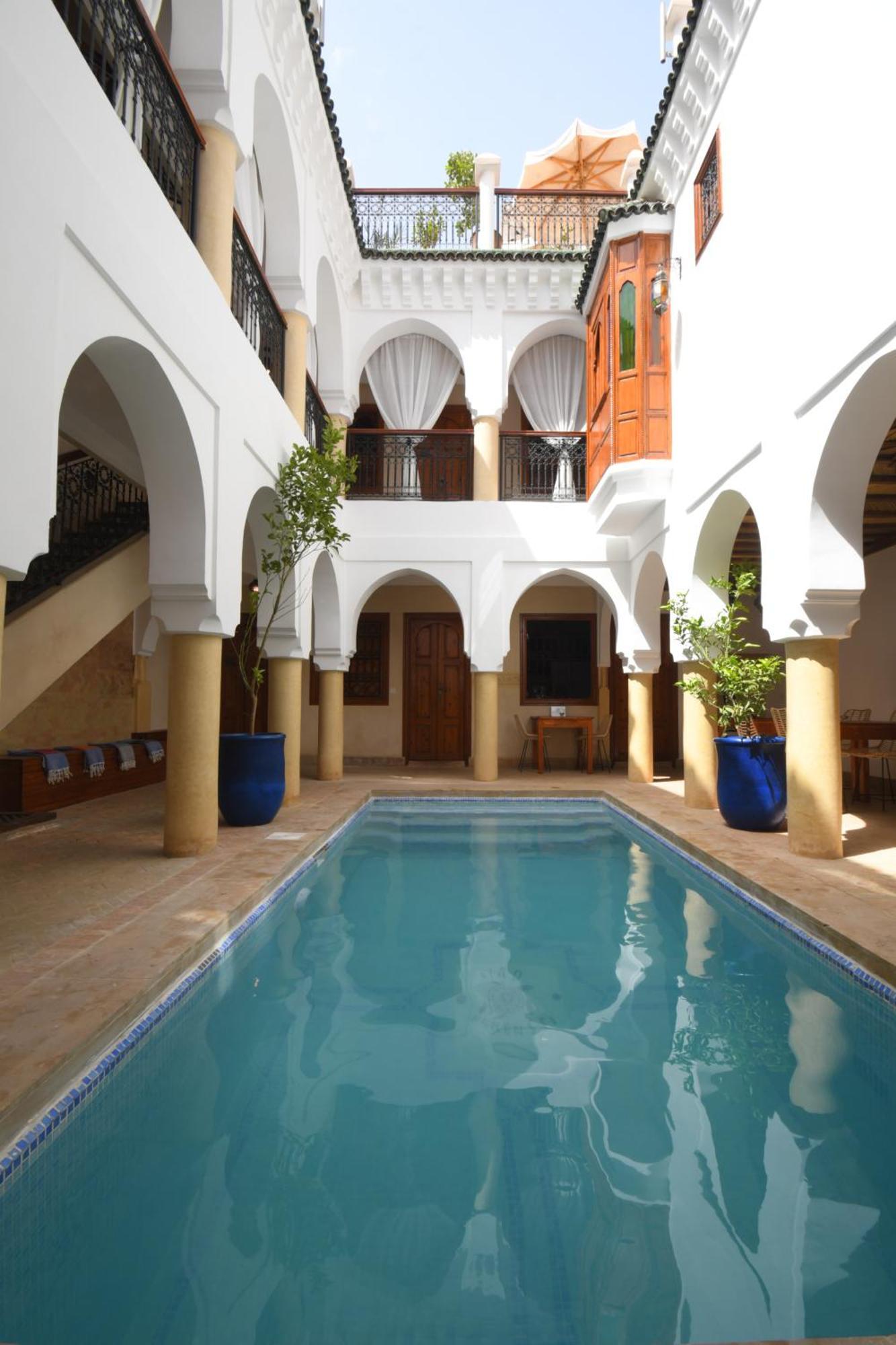 Riad Berenssi مراكش المظهر الخارجي الصورة